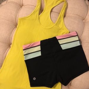 BUNDLE of Lululemon Tank & Shorts